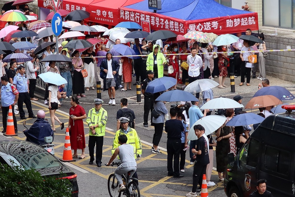 今年高考第一天