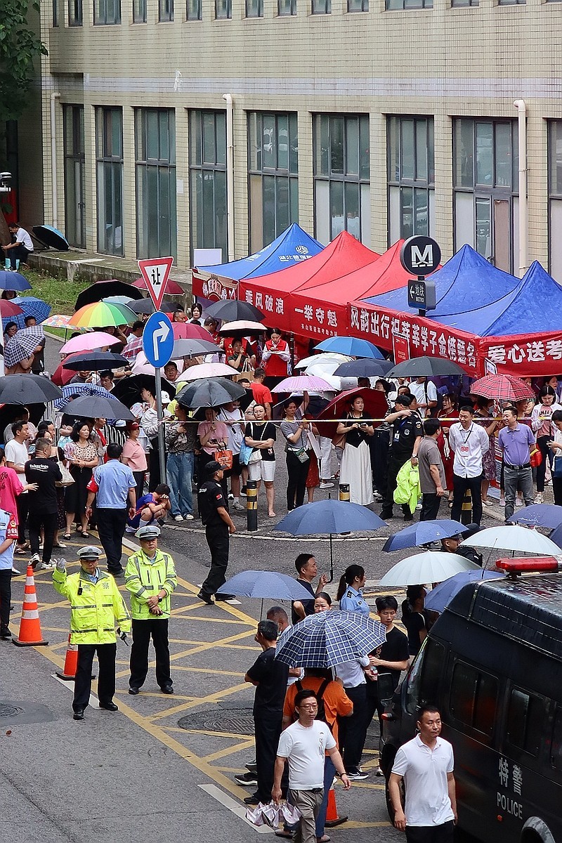 今年高考第一天