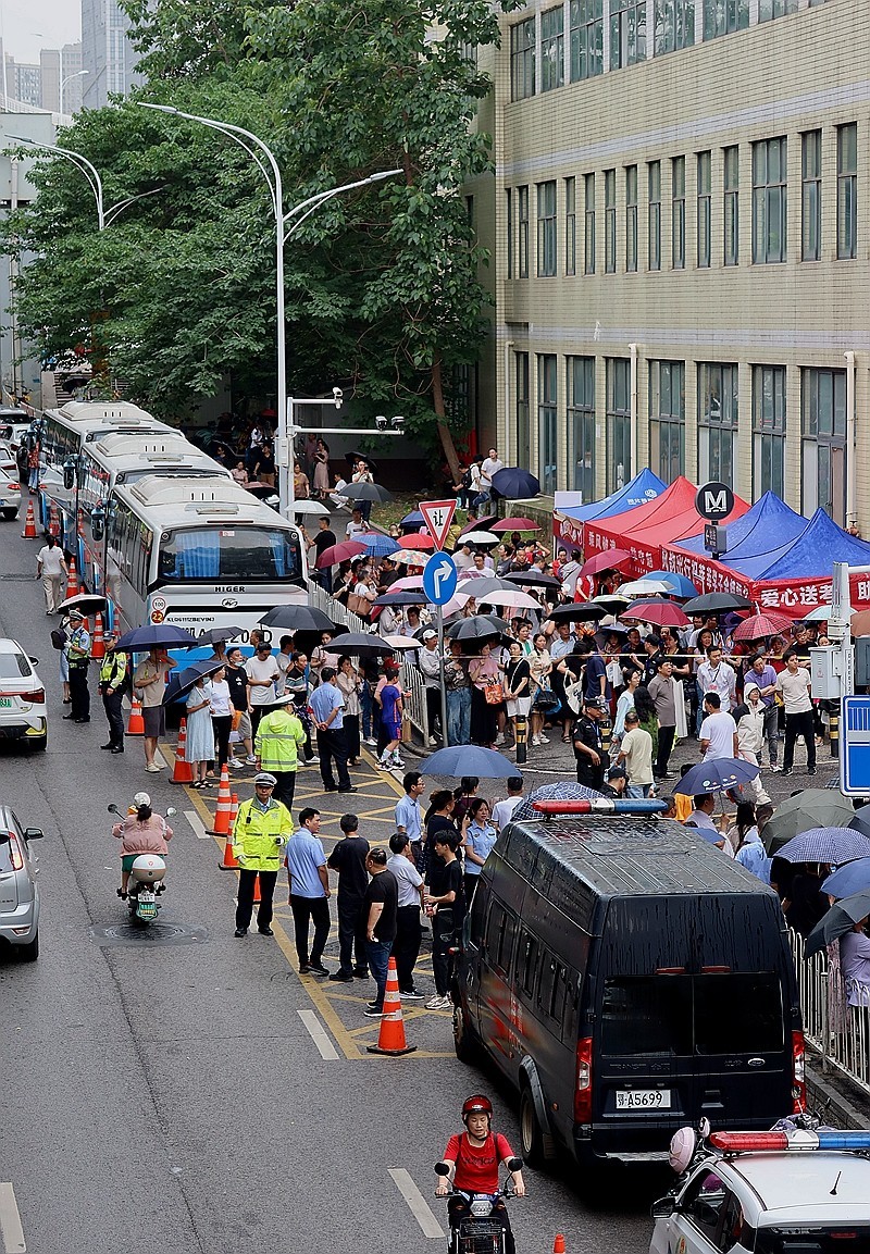 今年高考第一天