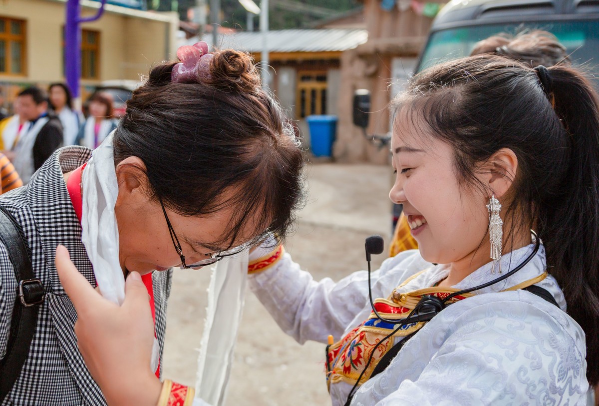大山深处的藏族同胞
