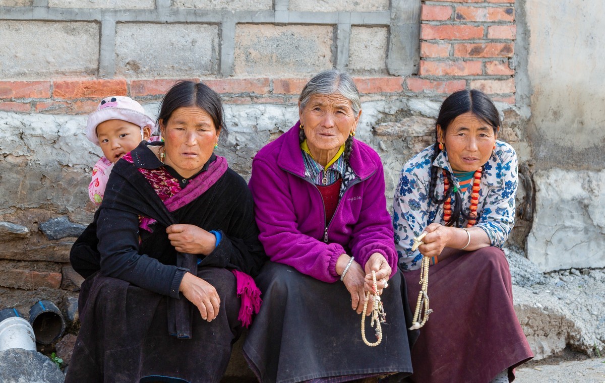 大山深处的藏族同胞