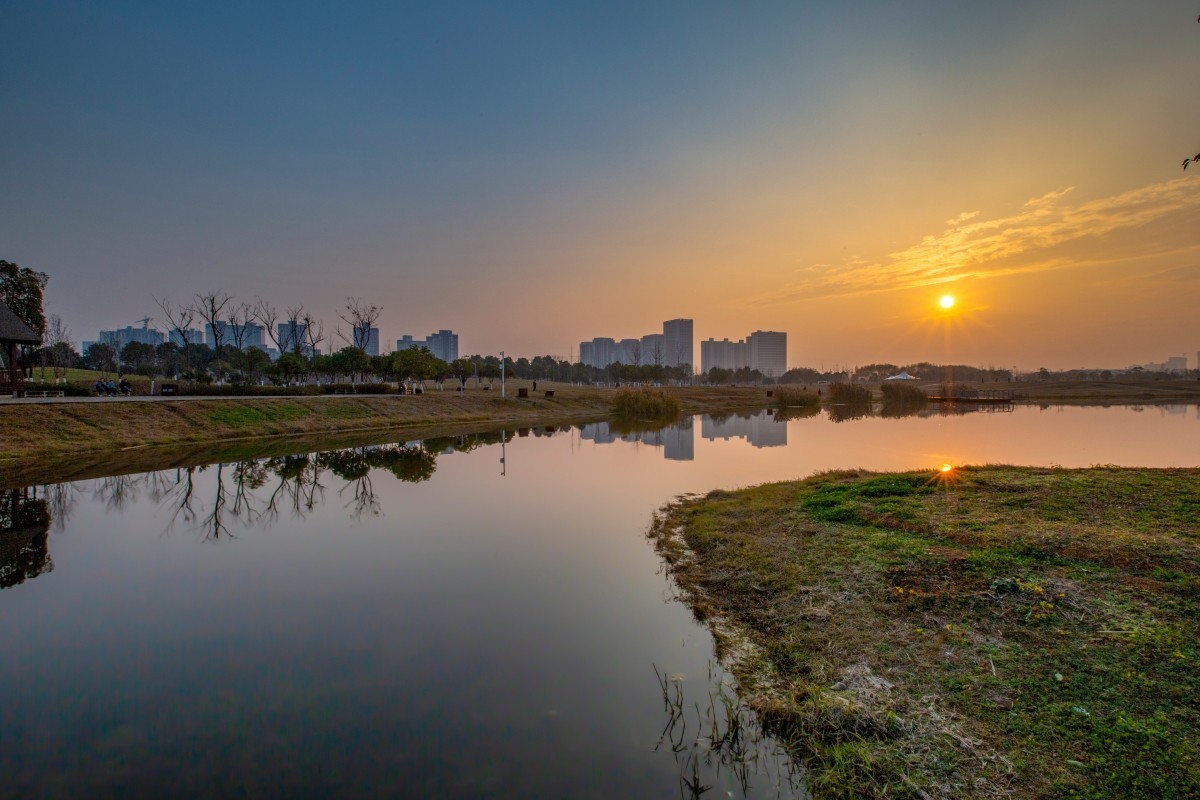 洋湖湿地公园风景 16