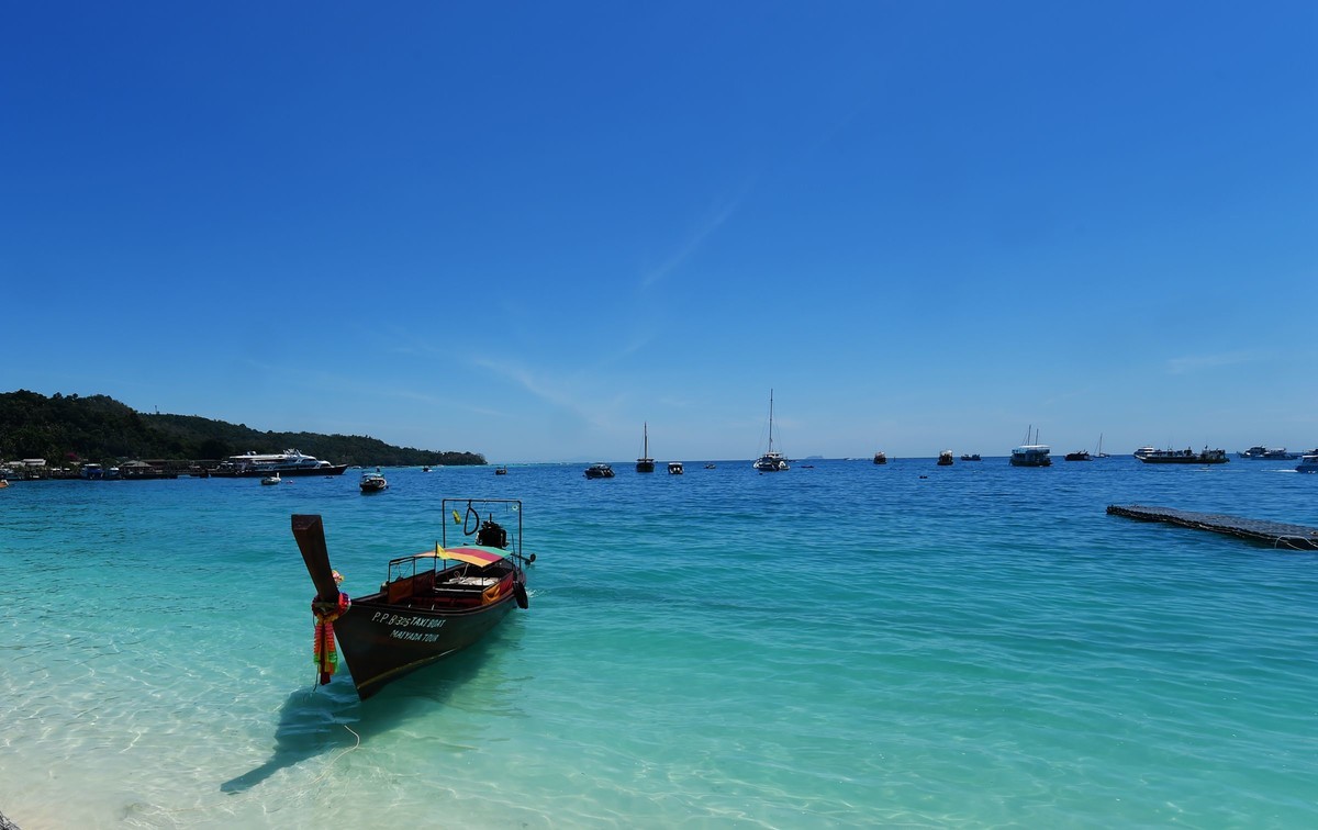一组泰国皮皮岛海岛风光原片直出随拍1