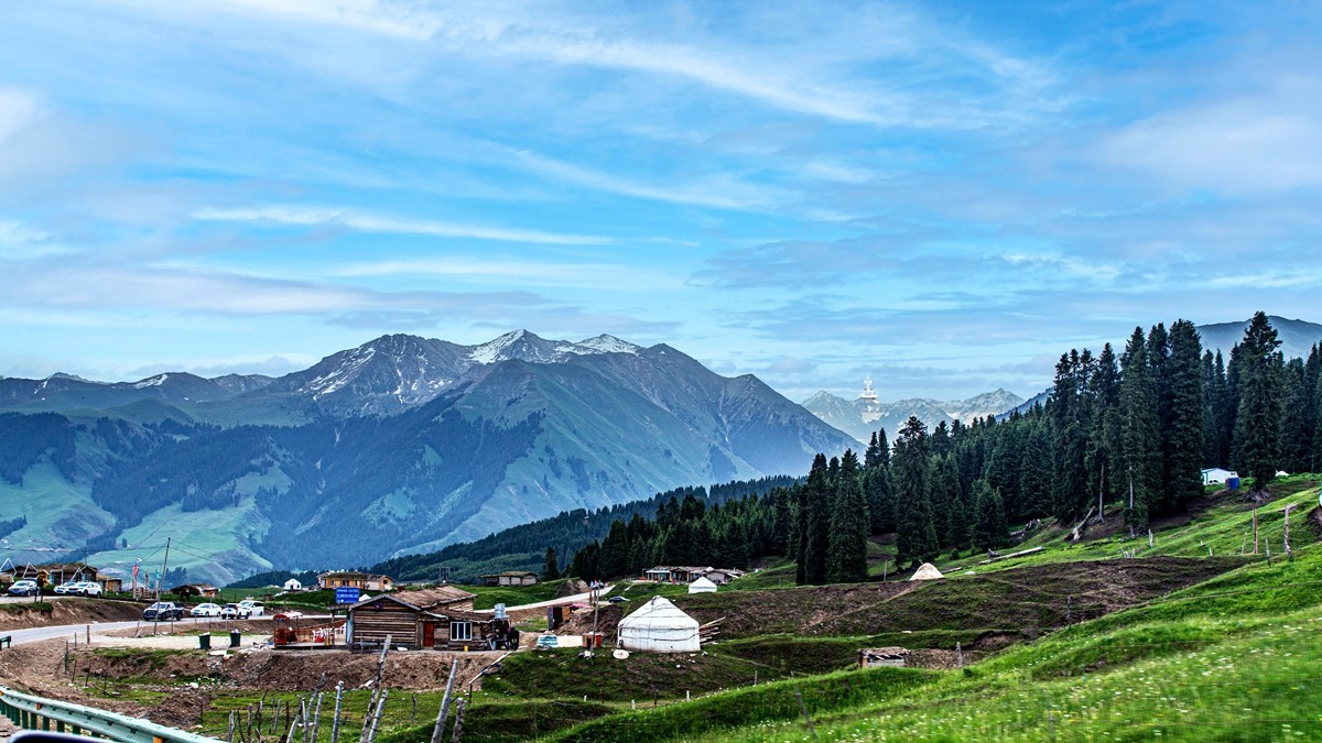 新疆行游--去琼库什台途中【1】
