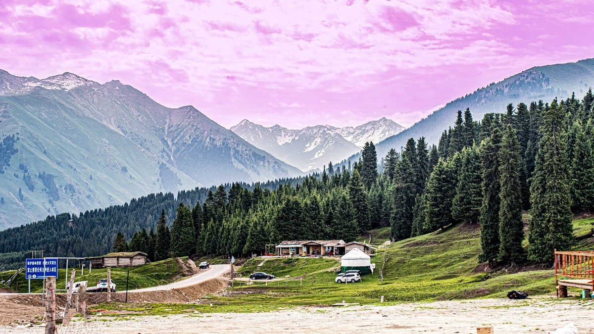 新疆行游--去琼库什台途中【1】