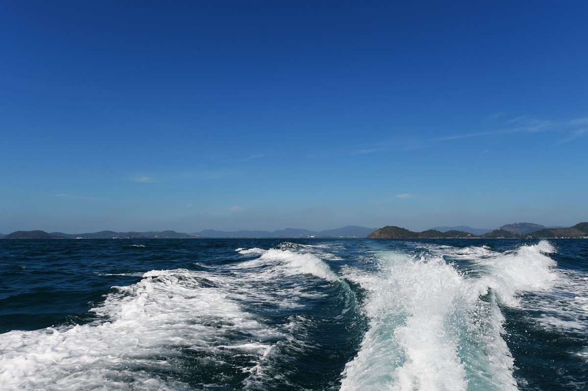 一组D4S 14-24 泰国皮皮岛海滩游艇海上风光随拍