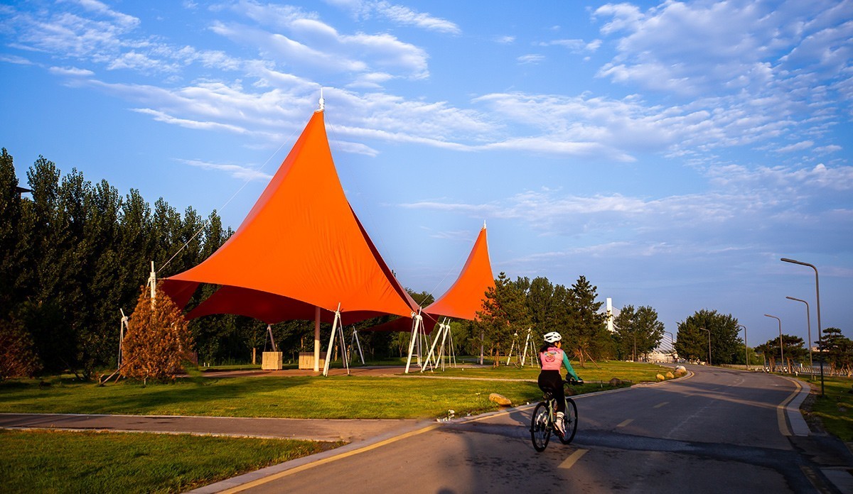 湿地有座山水桥