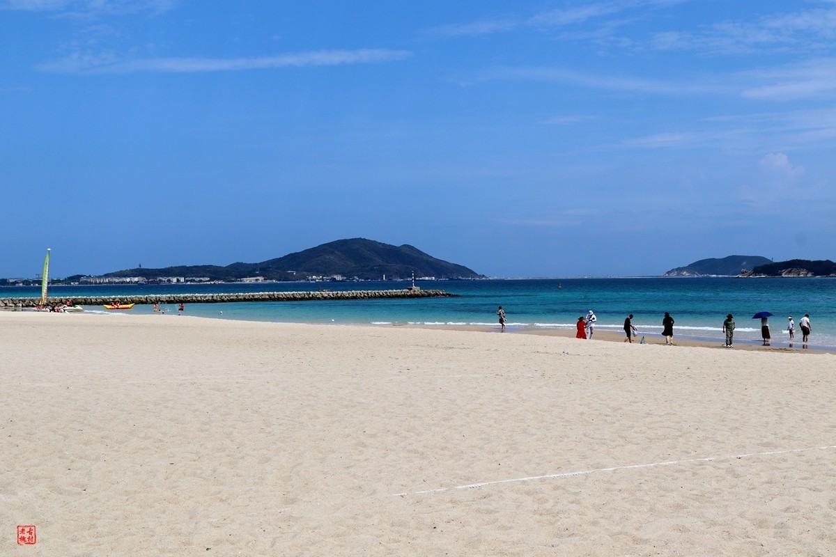 天涯海角三亚情（18）亚龙湾——沙滩，三亚千古情