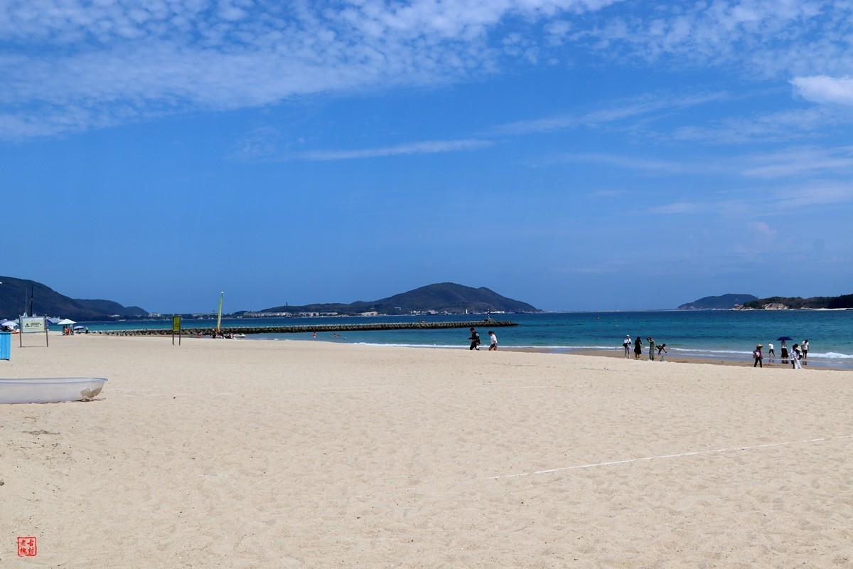 天涯海角三亚情（18）亚龙湾——沙滩，三亚千古情