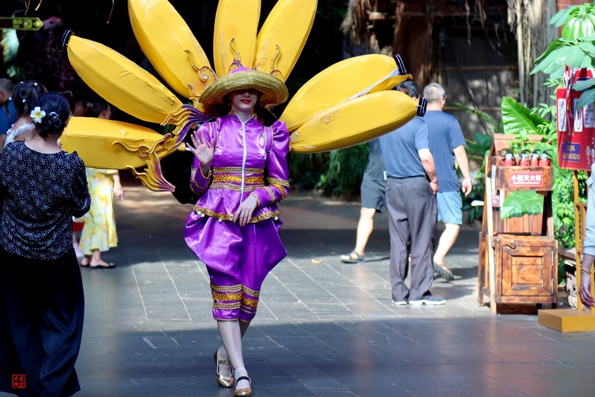 天涯海角三亚情（18）亚龙湾——沙滩，三亚千古情