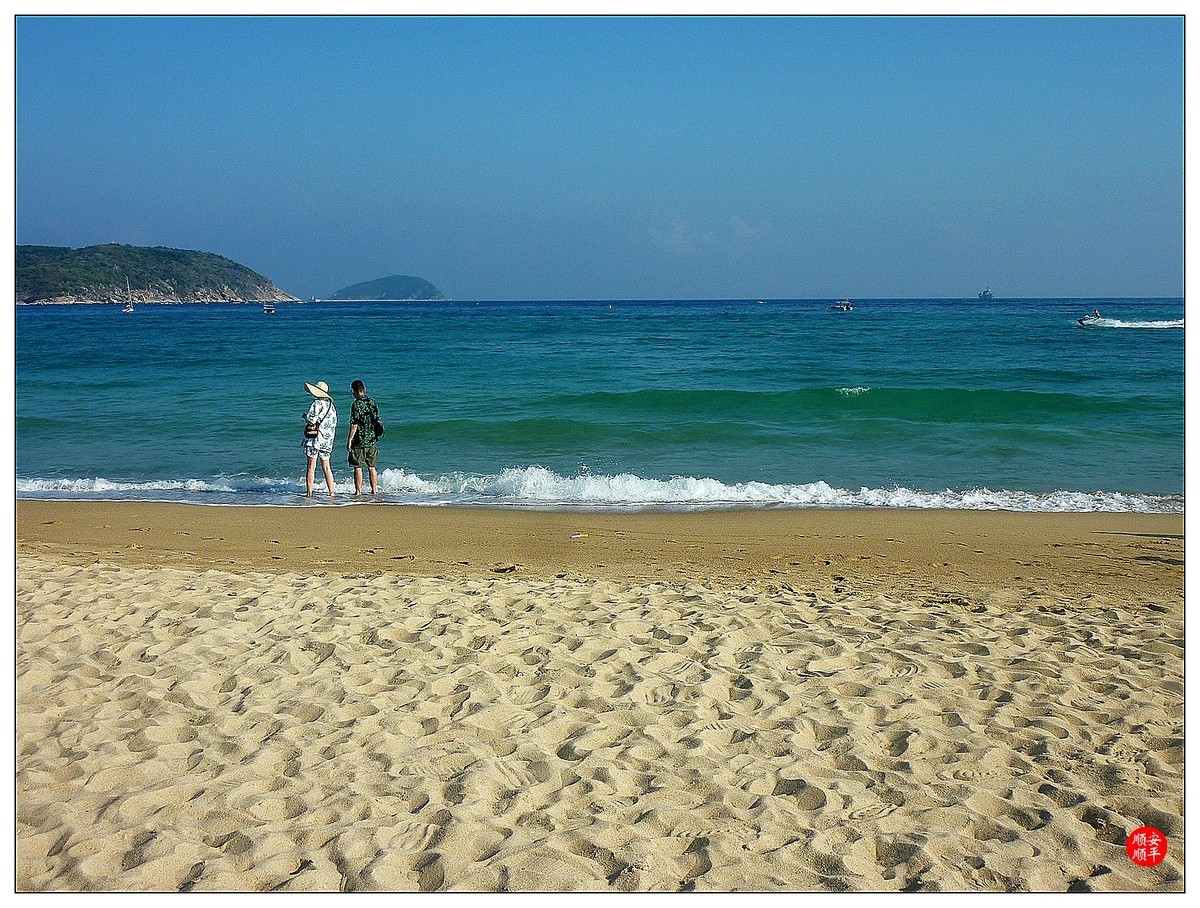 旅游随拍------ 三亚亚龙湾海滩风景(上)