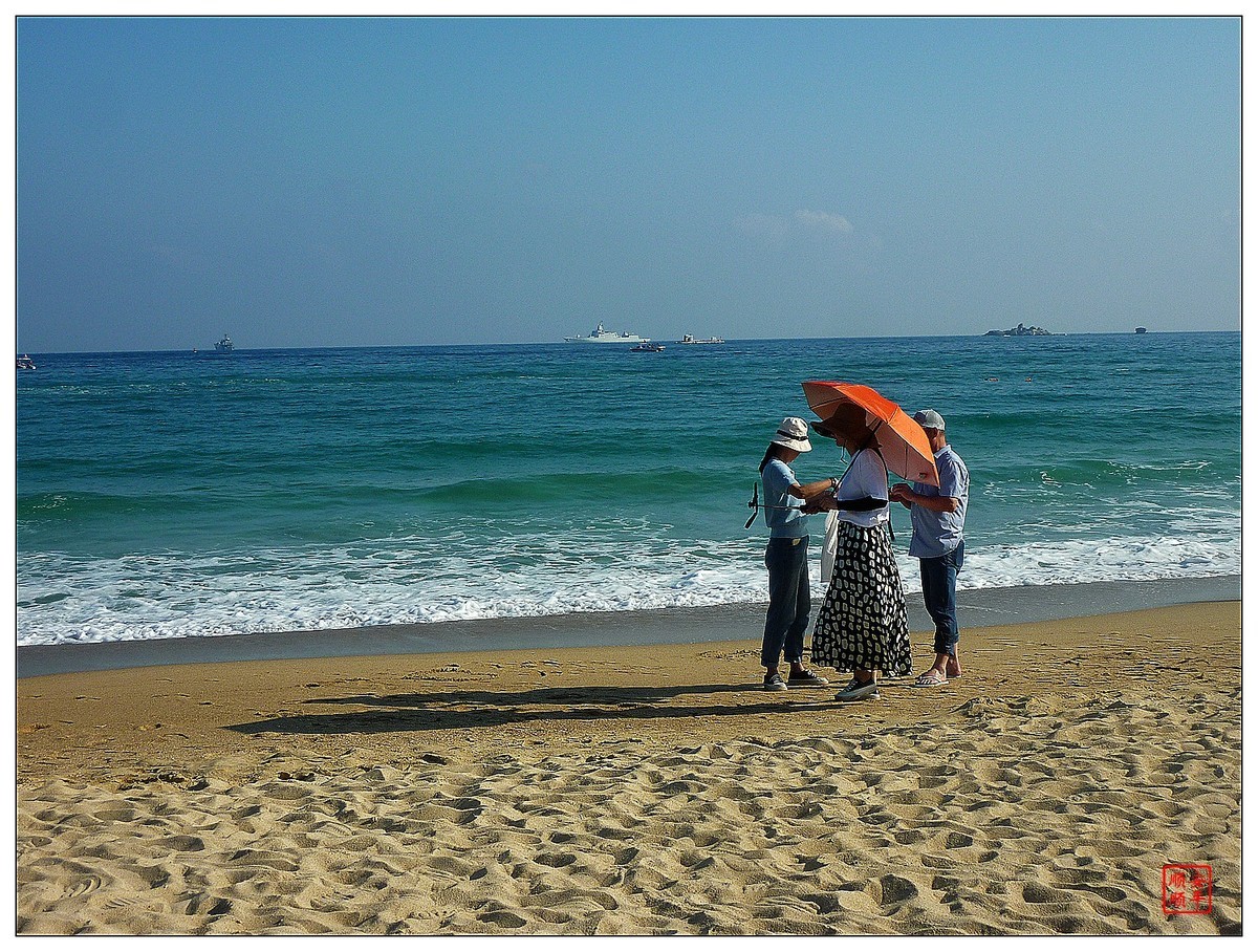 旅游随拍------ 三亚亚龙湾海滩风景(上)