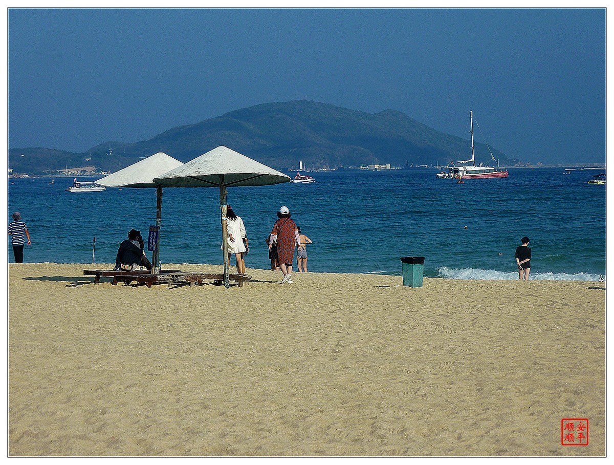 旅游随拍------ 三亚亚龙湾海滩风景(上)