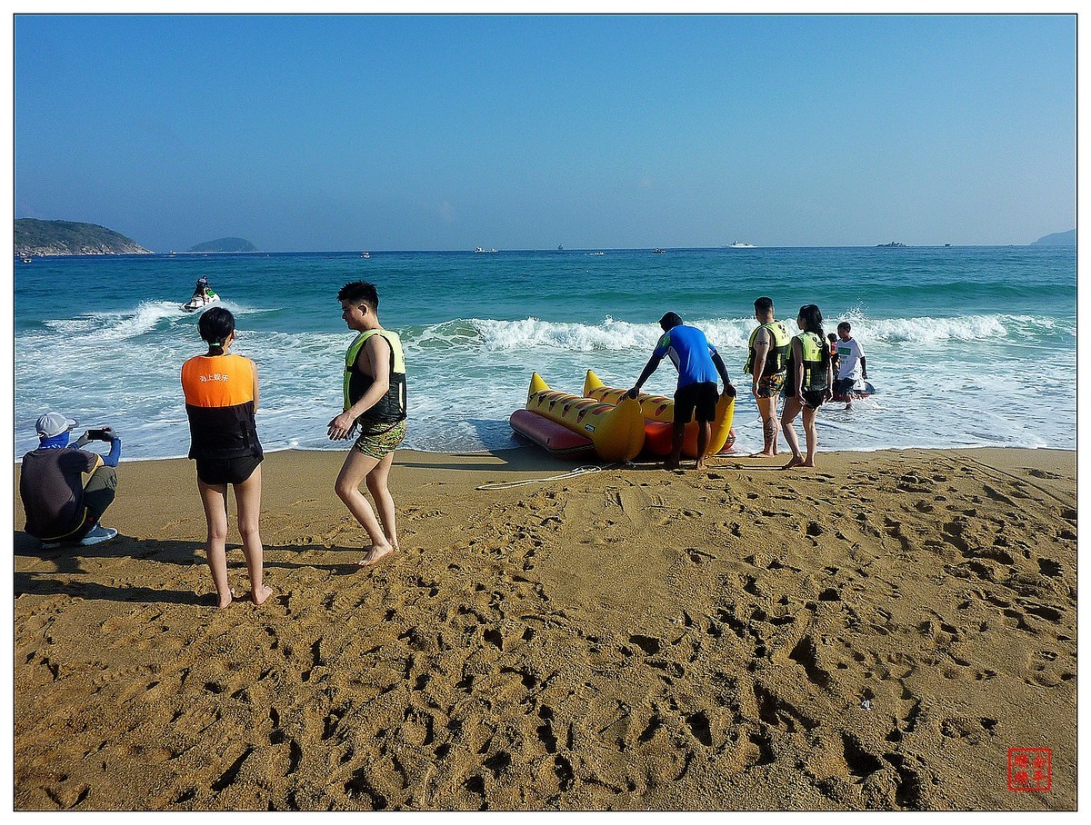 旅游随拍------ 三亚亚龙湾海滩风景(上)