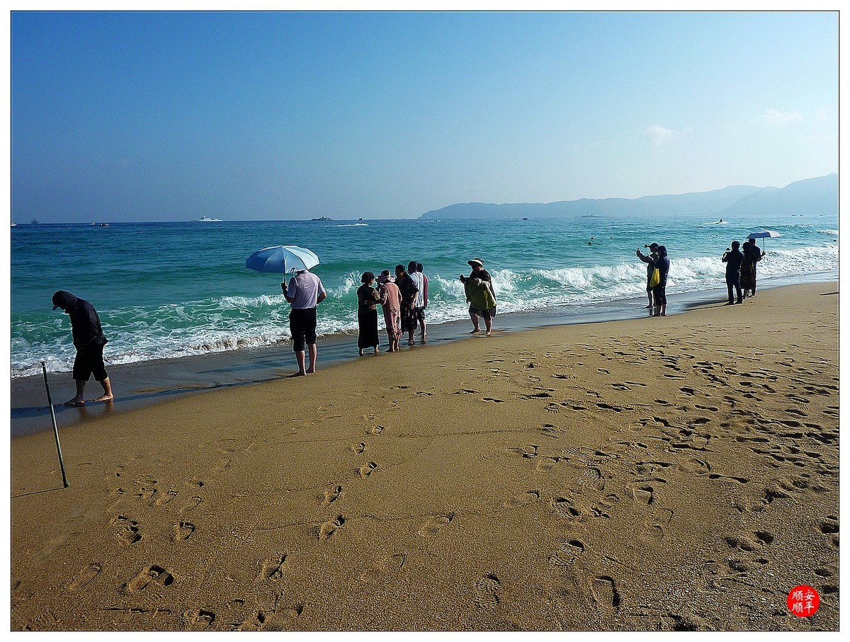旅游随拍------ 三亚亚龙湾海滩风景(上)