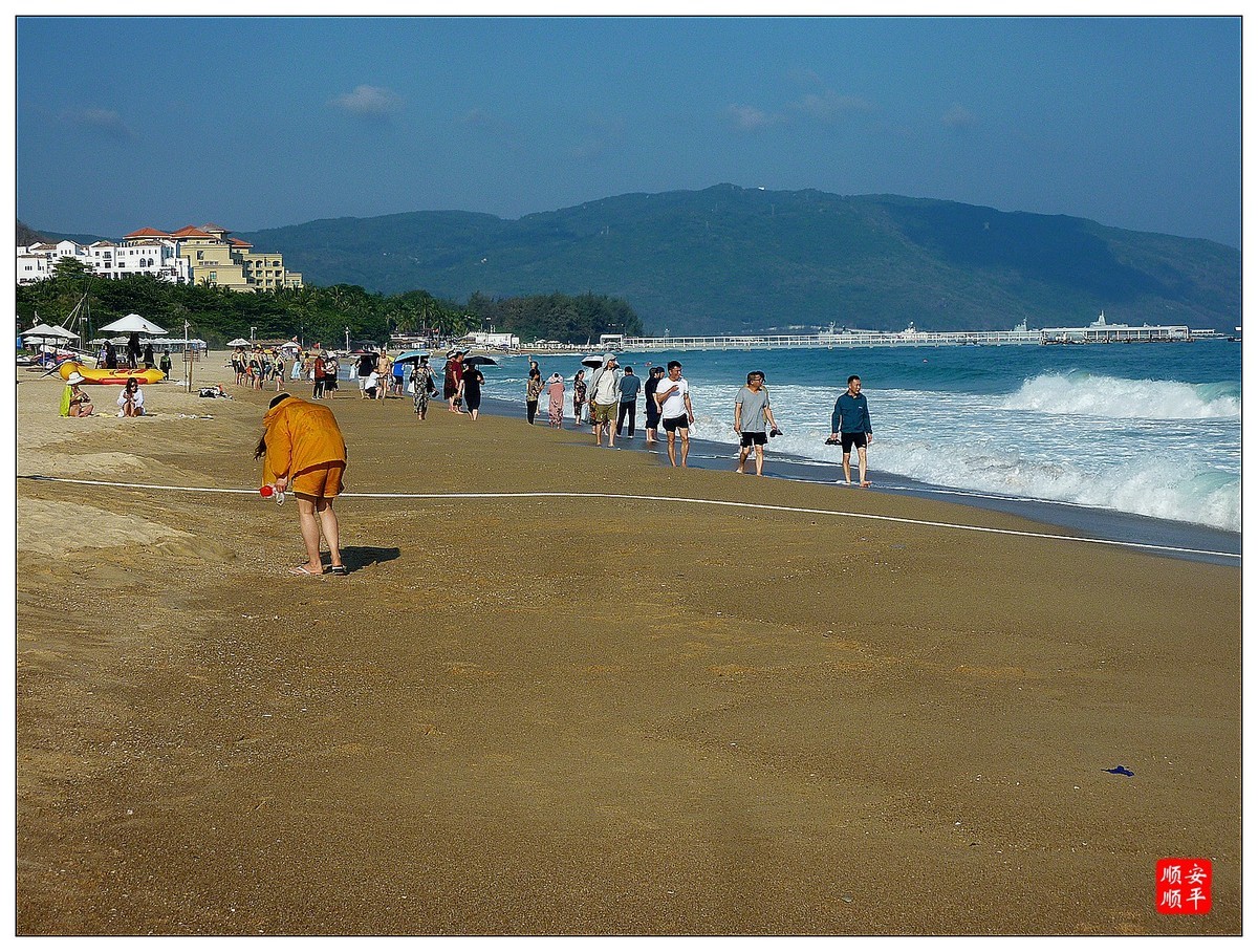 旅游随拍------ 三亚亚龙湾海滩风景(上)