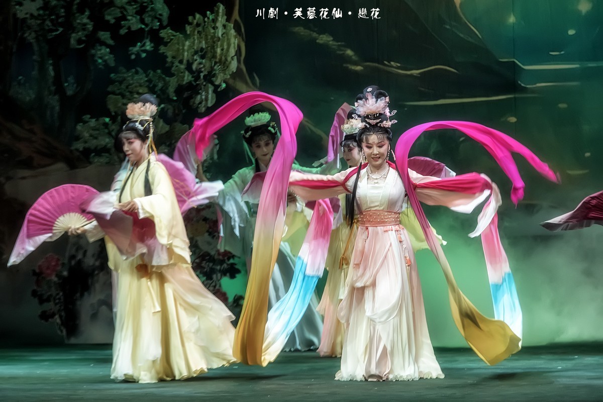 舞台摄影：大型神话川剧《芙蓉花仙》（恋花）（二）