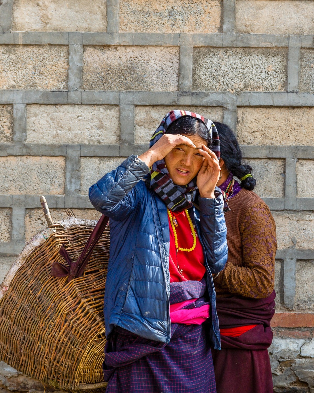 大山深处的藏族同胞