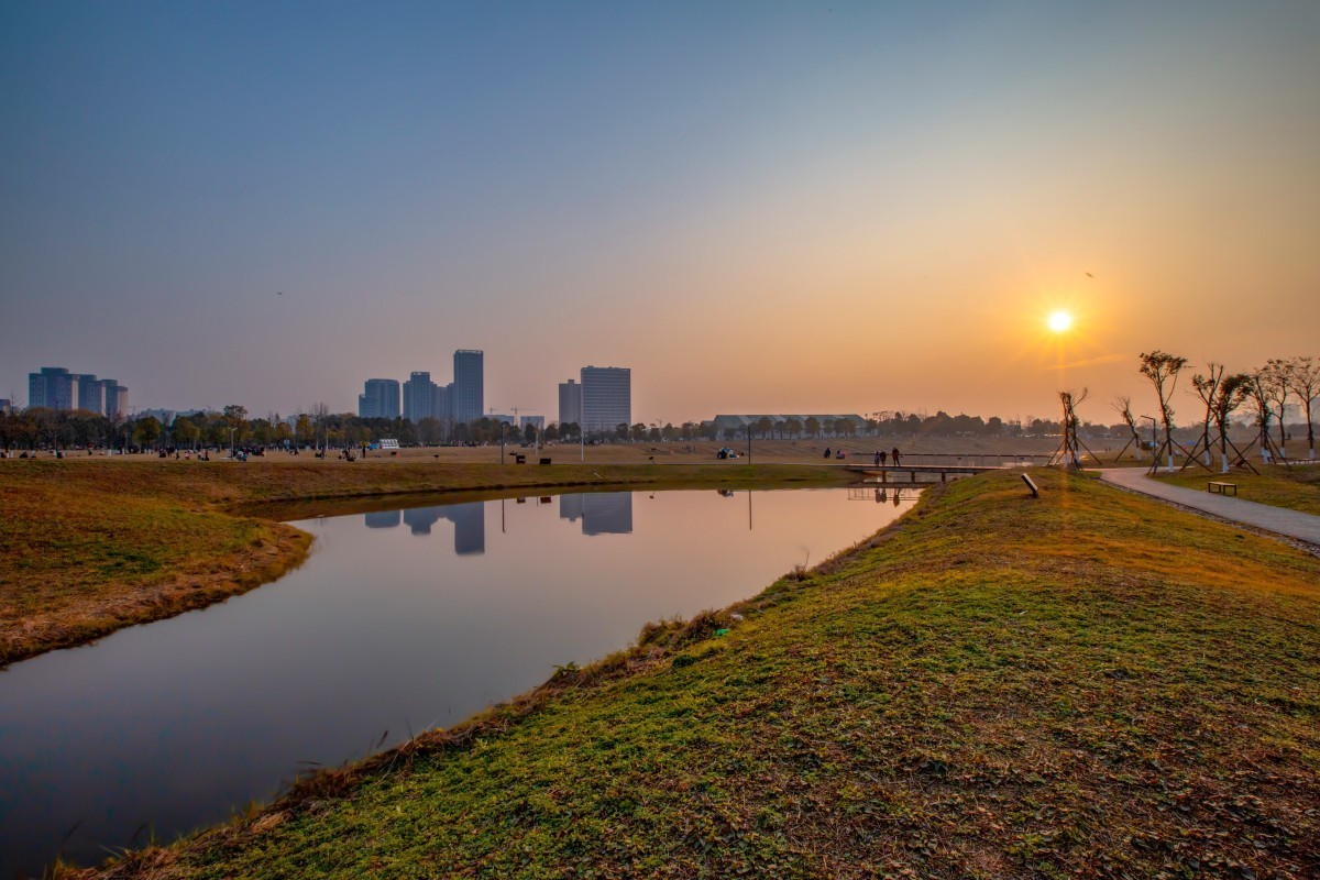 洋湖湿地公园风景 16
