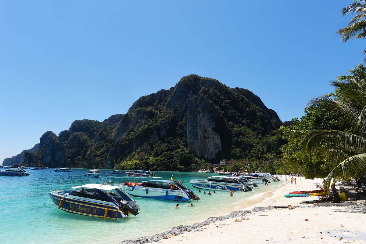 一组泰国皮皮岛海岛风光原片直出随拍1