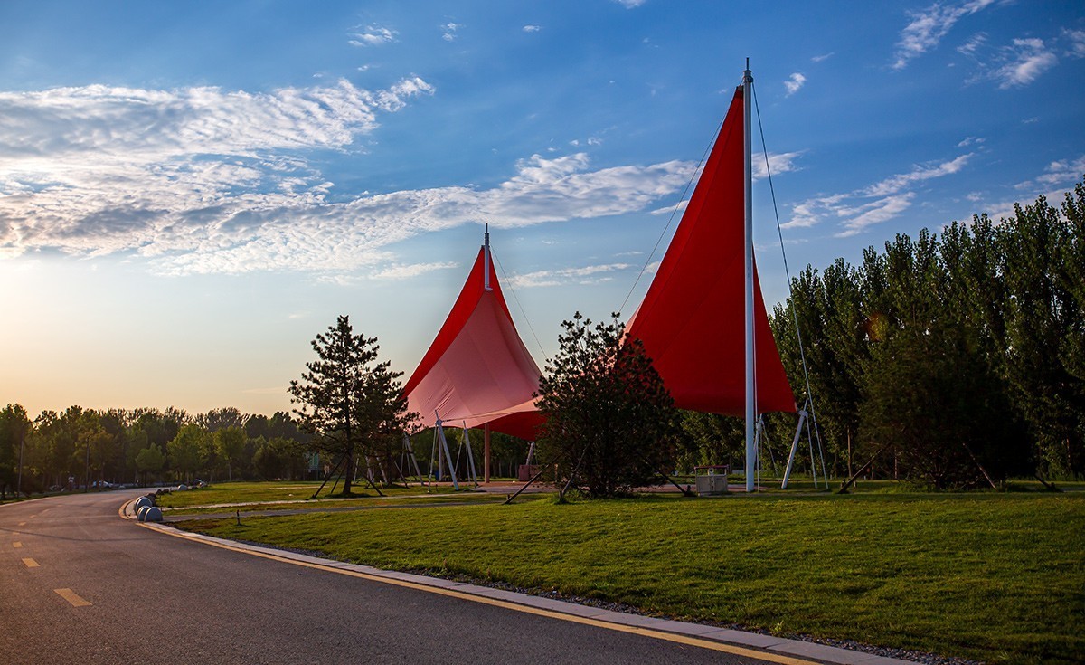 湿地有座山水桥