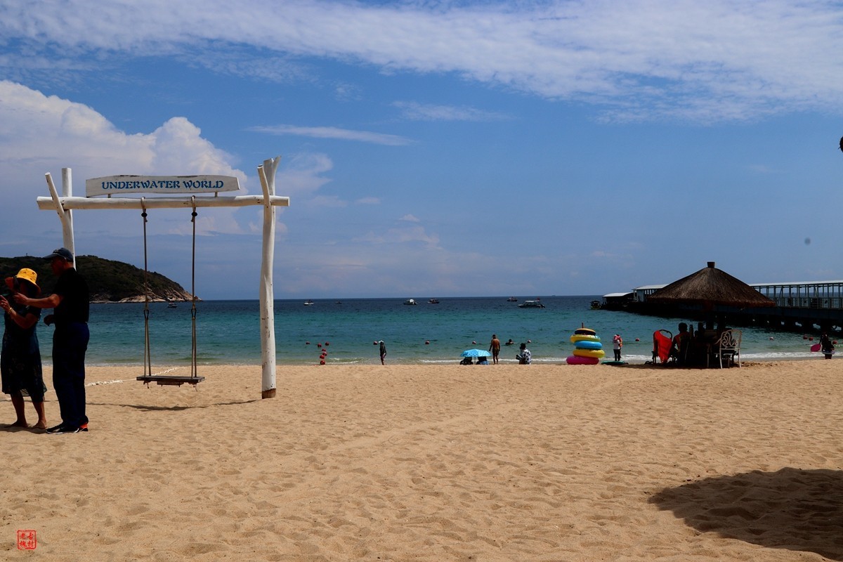 天涯海角三亚情（18）亚龙湾——沙滩，三亚千古情