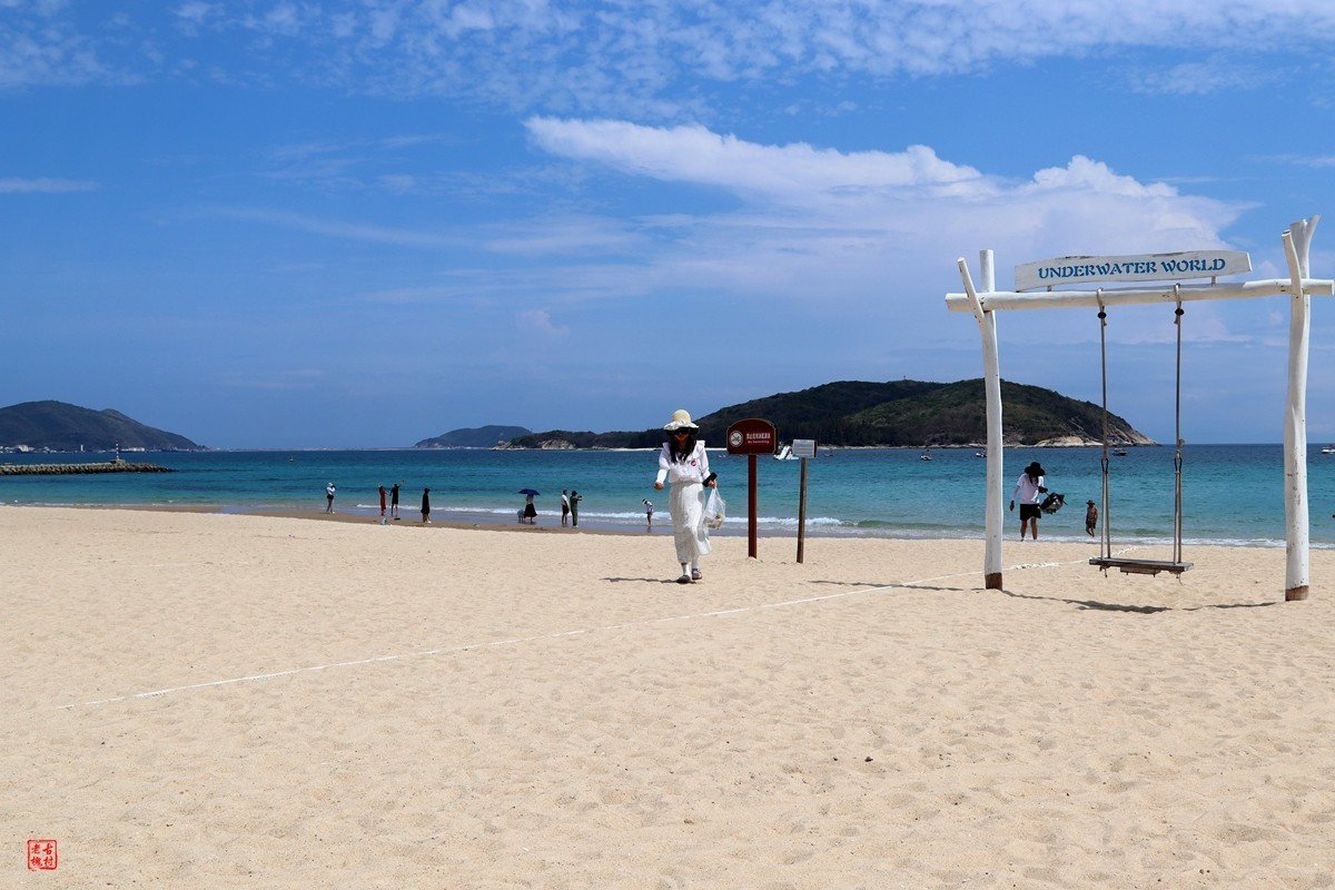 天涯海角三亚情（18）亚龙湾——沙滩，三亚千古情