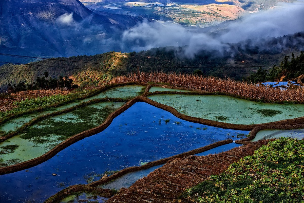 元江梯田风景名胜区图片