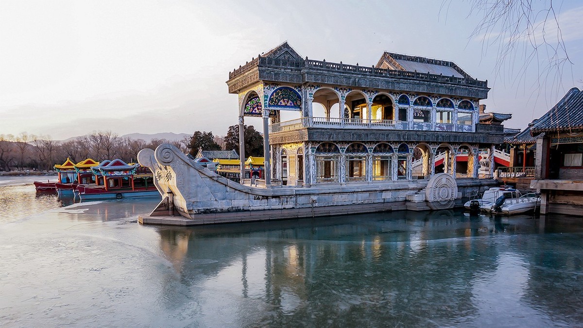 炎热酷暑回顾冰封颐和园 三