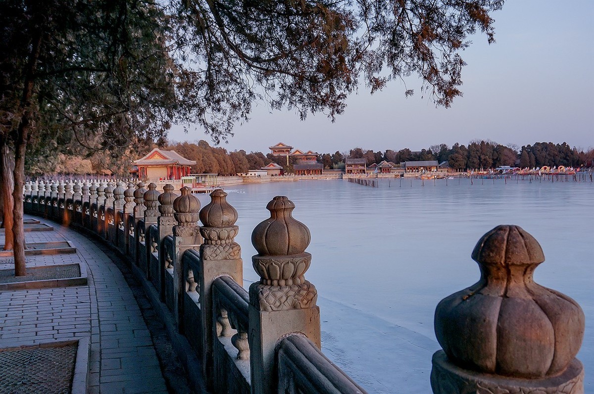 炎热酷暑回顾冰封颐和园 三