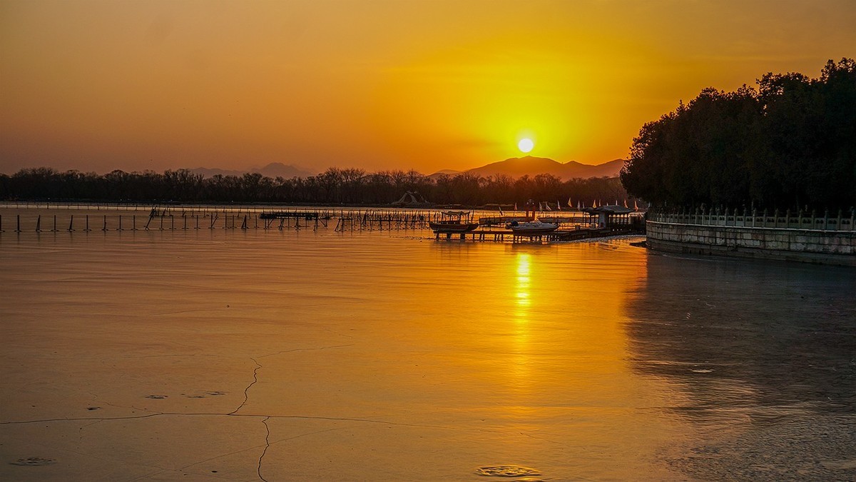 炎热酷暑回顾冰封颐和园 三