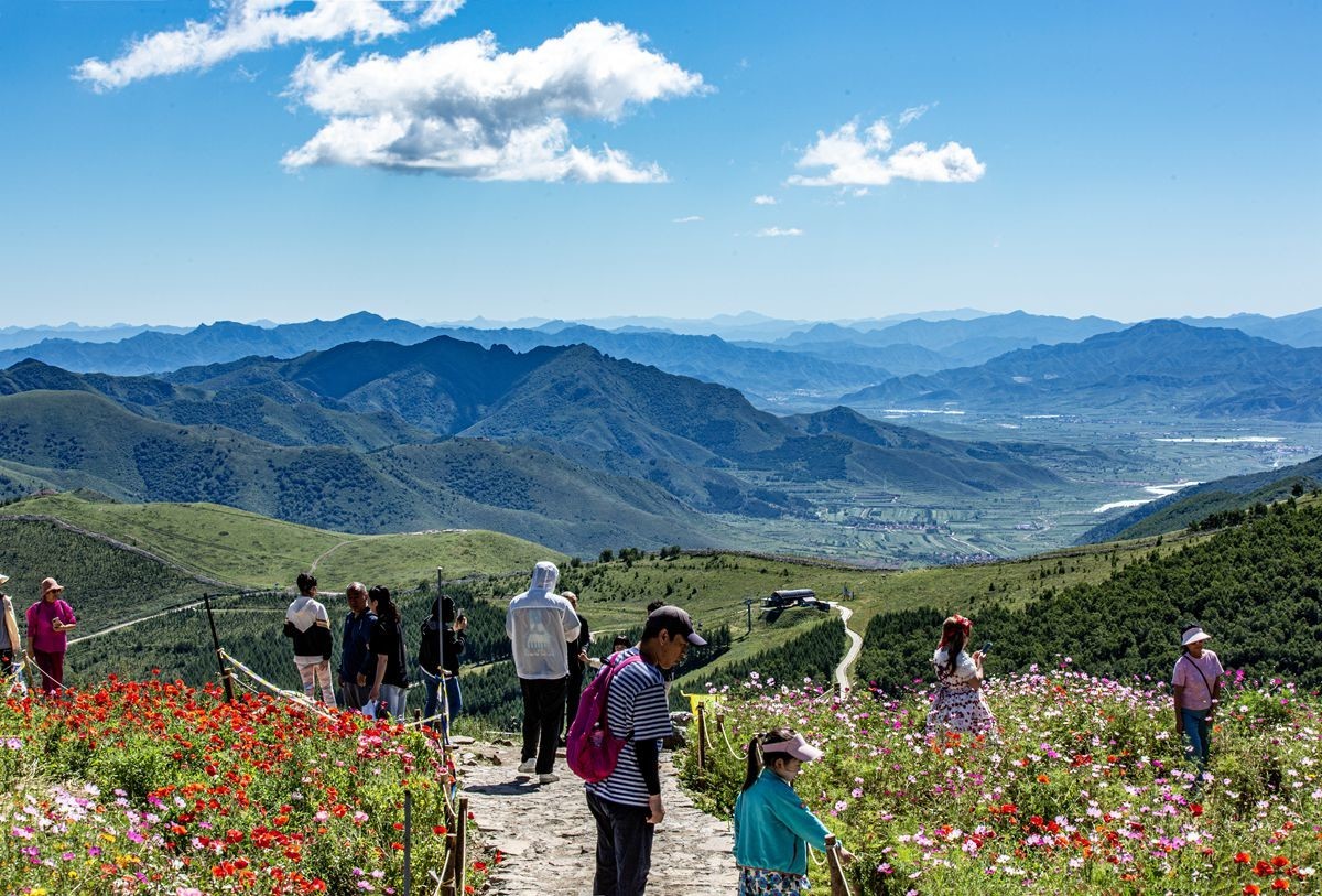 会当凌绝顶，一览众山小--登崇礼太舞滑雪场顶峰随拍