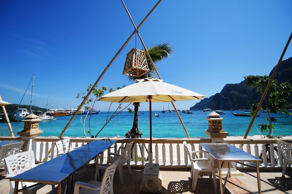 一组D4S 14-24 泰国皮皮岛海滩游艇海上风光随拍