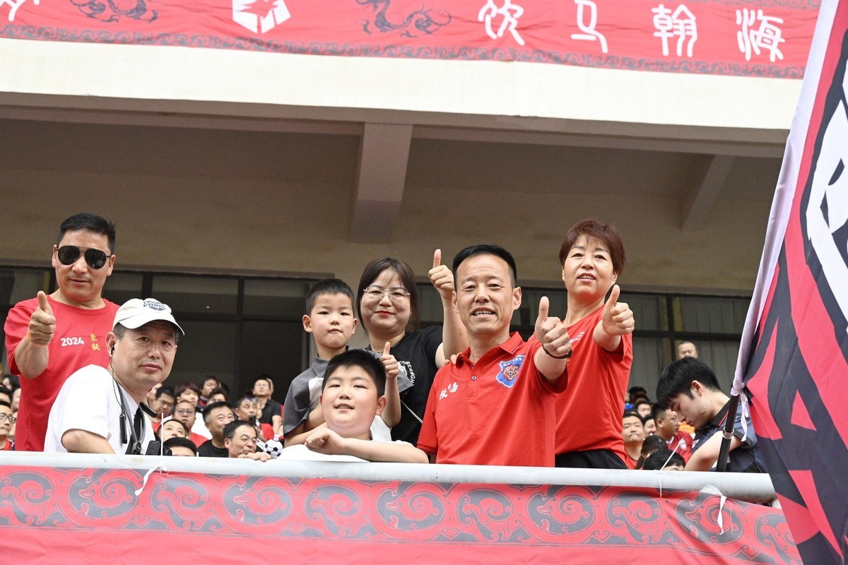 陕西渭南：2024年中乙联赛第六轮陕西联合4比0大胜泰安天贶图集