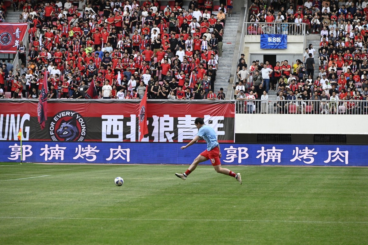 陕西渭南：2024年中乙联赛第六轮陕西联合4比0大胜泰安天贶图集