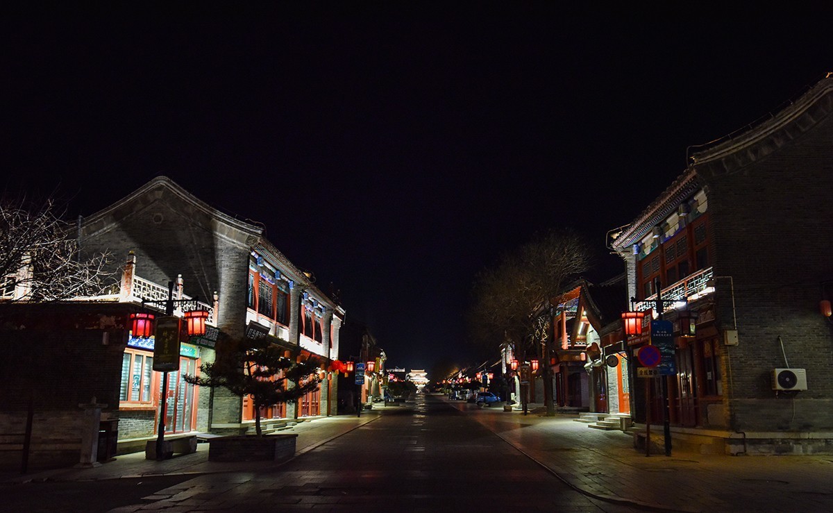 山东行    山海关夜色  （上）