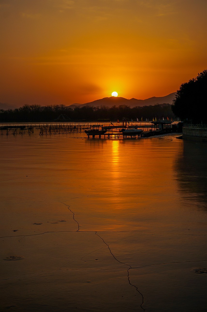 炎热酷暑回顾冰封颐和园 三