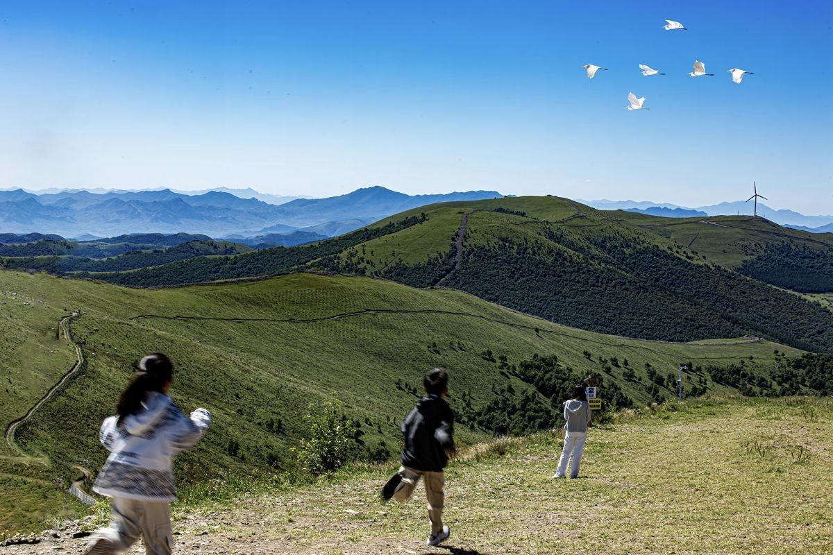会当凌绝顶，一览众山小--登崇礼太舞滑雪场顶峰随拍