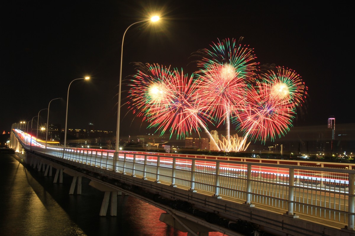 澳门国庆烟花献礼