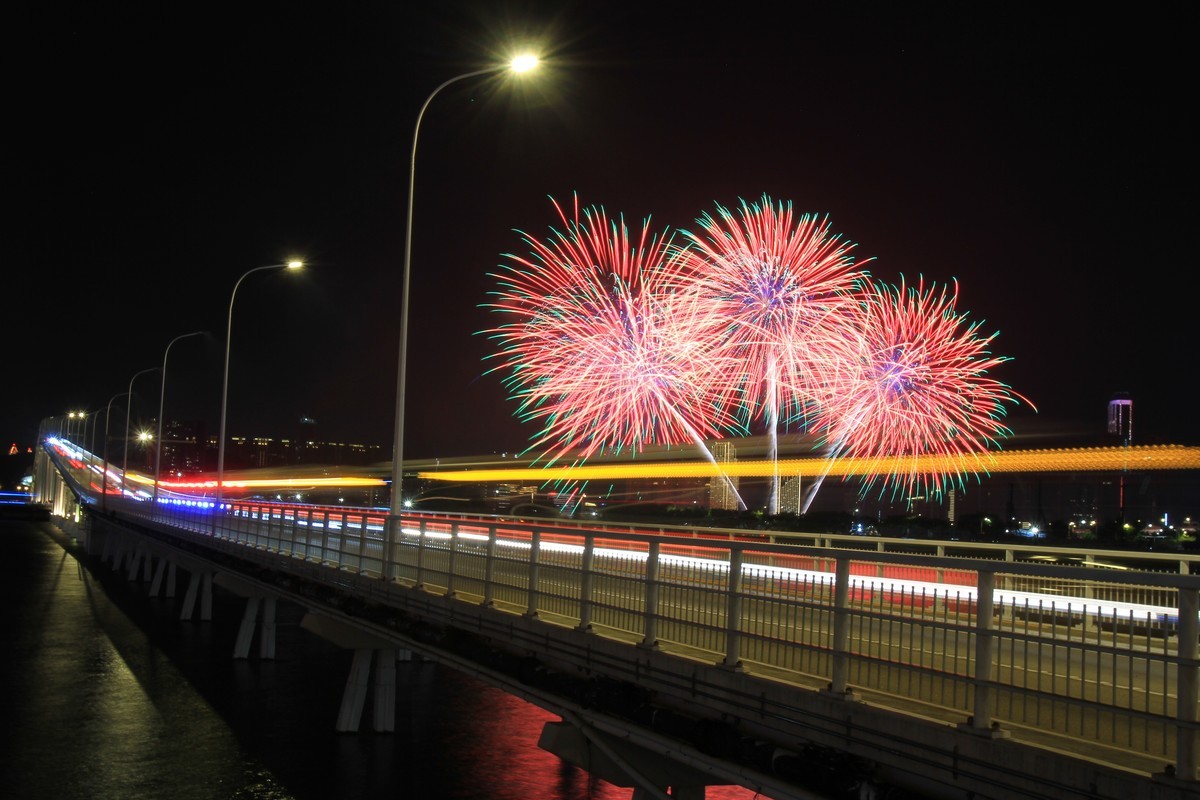 澳门国庆烟花献礼
