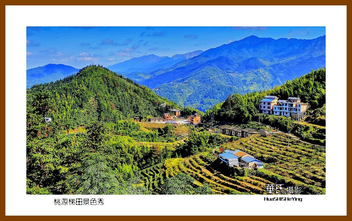 2021南行慢游江西080桃源梯田景色秀之二吉安市遂川县