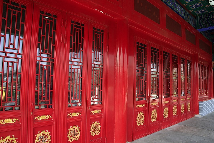 《不老松：纪实摄影》大美沧州系列報道：南川楼补片！ (7)开村后所拍：各门市商店都开