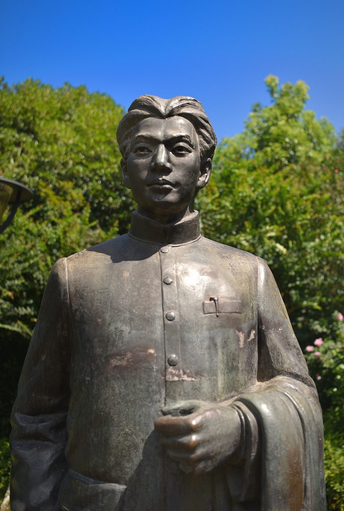 长沙《谁主沉浮》群雕：毛 泽东与湘籍战友