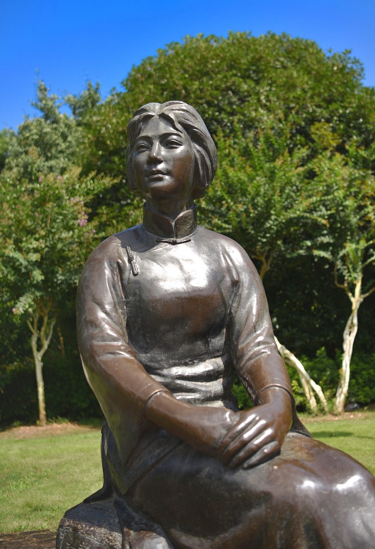 长沙《谁主沉浮》群雕：毛 泽东与湘籍战友