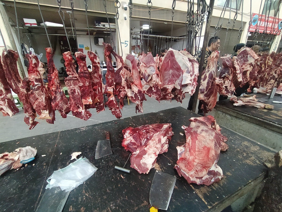 2023夏 黔赣鄂渝川（134）甘孜牦牛肉数色达