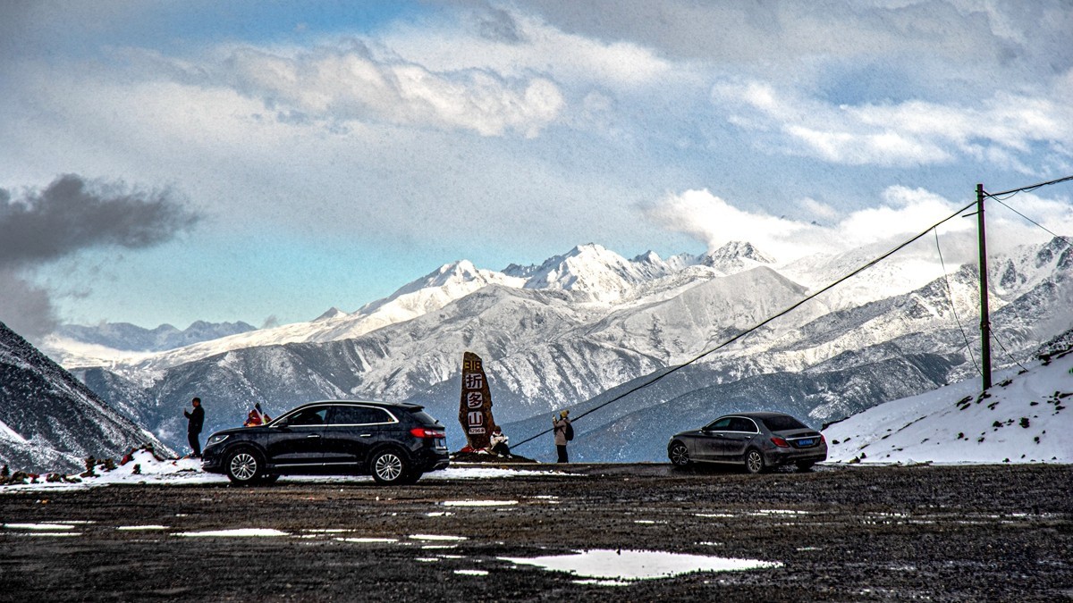 秋行川西高原--风雪折多山【8】