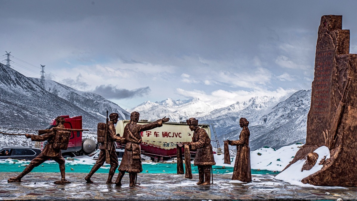 秋行川西高原--风雪折多山【8】