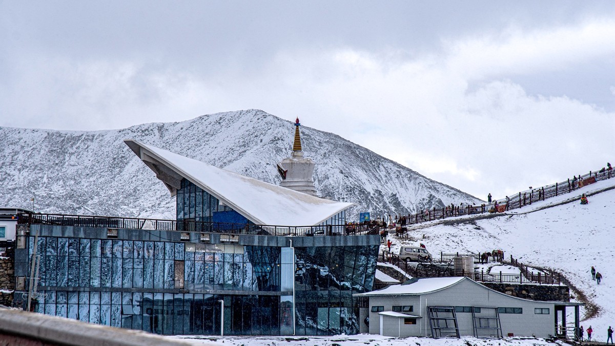 秋行川西高原--风雪折多山【8】