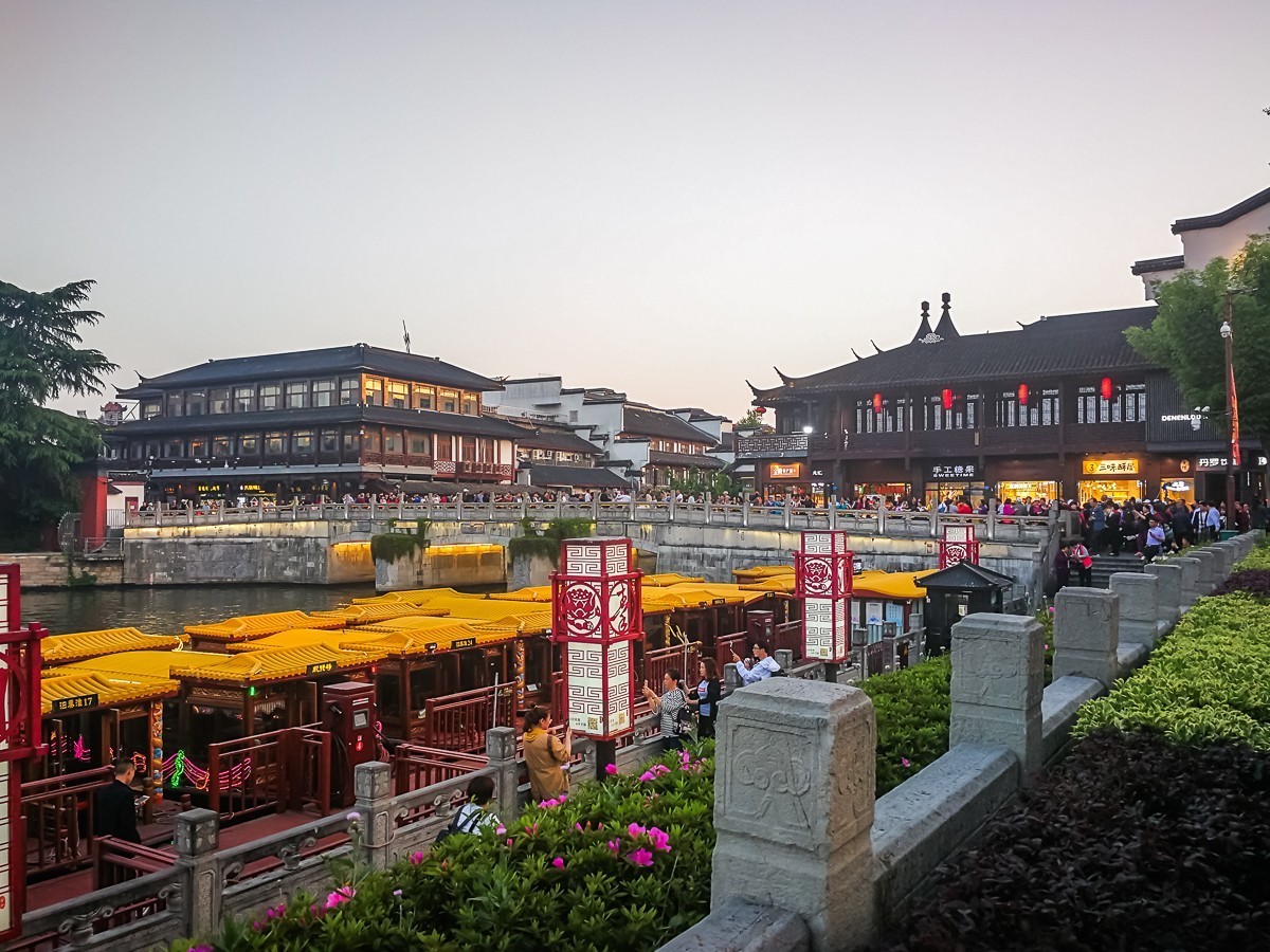 南京秦淮河掠影