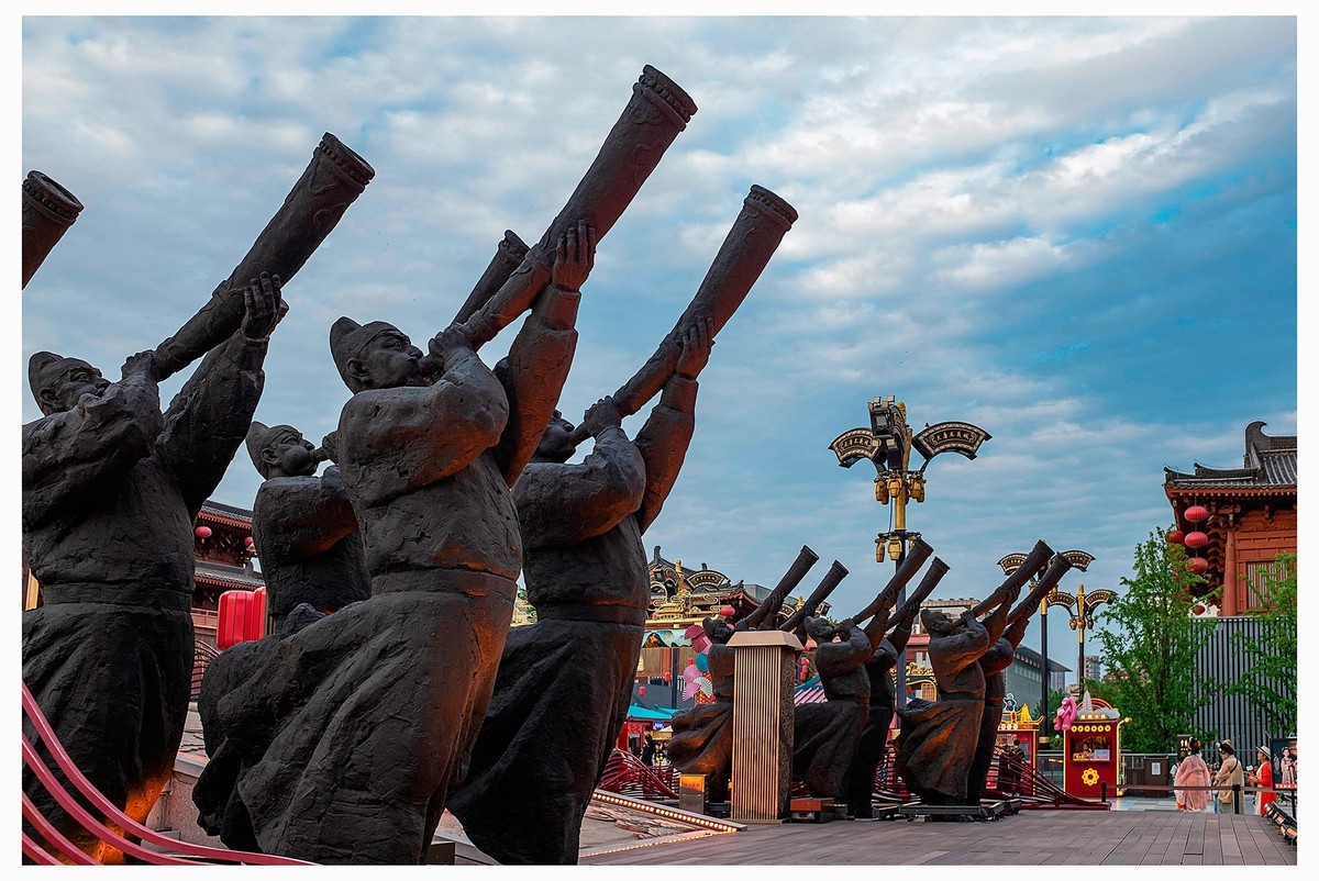 大唐不夜城 . 街景
